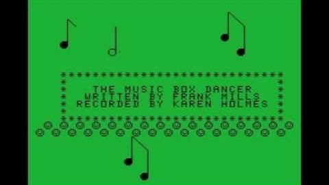 TI994a Music Box Video