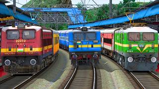 TRAIN CROSSING IN RAIL STATION | BUMPY RAILROAD | Train Simulator | Railwork | NTG GAMING screenshot 4