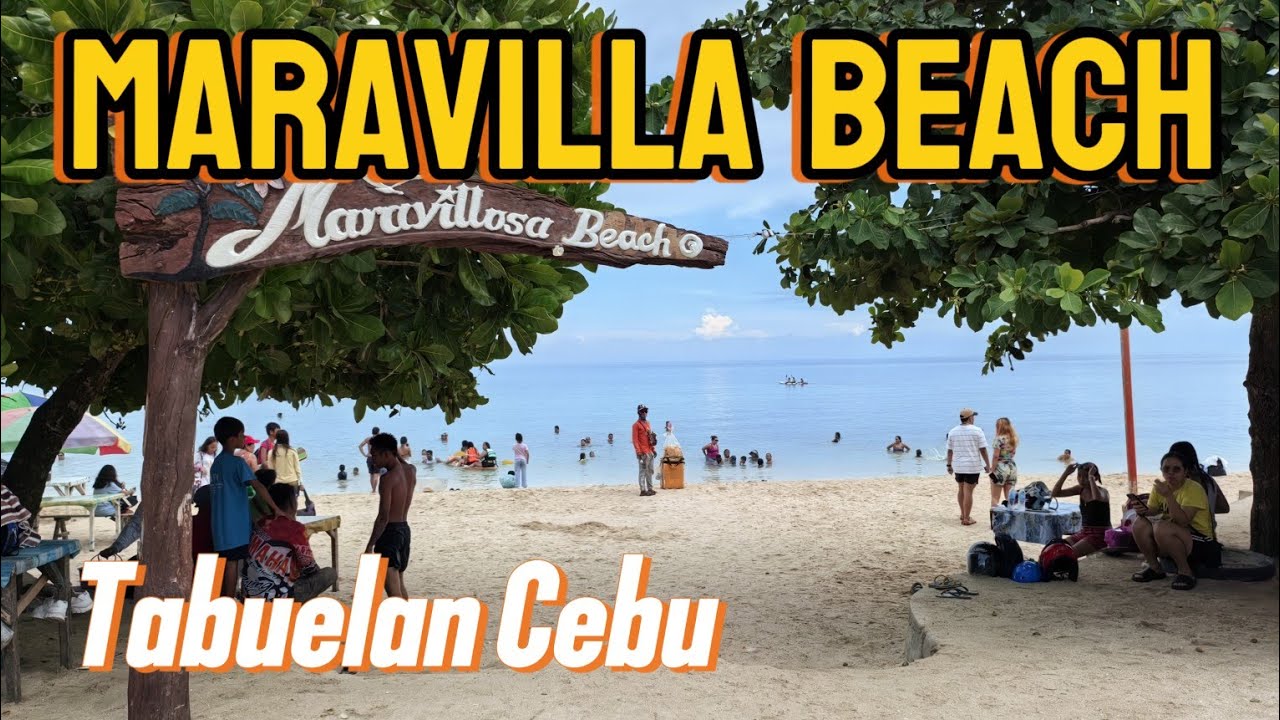 Ganda Dito sa White Sand Beach ng Tabuelan | Maravilla Beach in Tabuelan Cebu | Cebu Philippines.