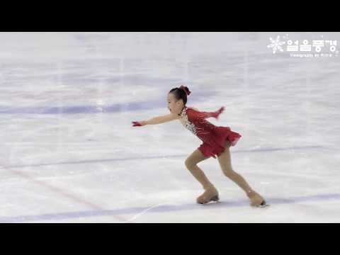 여자1급 초등부4학년 FS 유가경,원일초 @ 2017년 제26회 문화체육관광부장관기 전국생활체육빙상대회