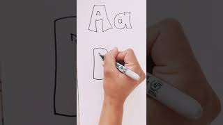 Bubble letters with a sharpie