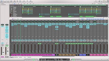 Progressive House Logic Pro 9/X Template 