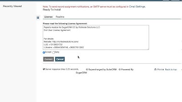 How to install Reports in SuiteCRM