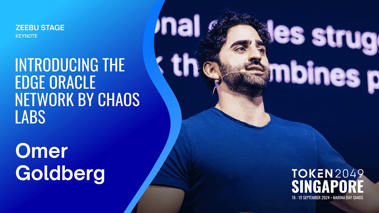 Omer Goldberg - Introducing the Edge Oracle Network by Chaos Labs -  TOKEN2049 Singapore 2024