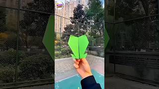 how to make a paper airplane #scienceproject #diy #paperplane #shorts