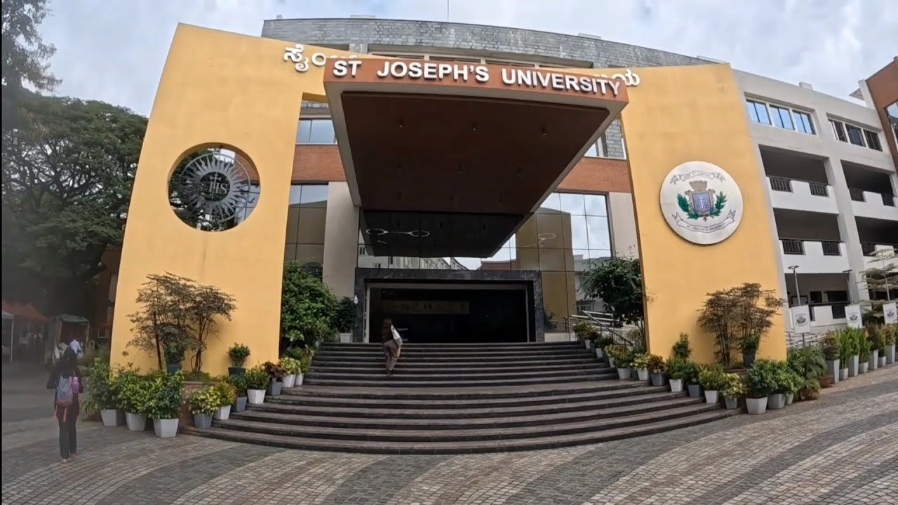 St Joseph University Bengaluru Main Campus Tour. 