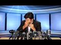 Arnab cries during press conference   suresh menon as arnab  comedy one