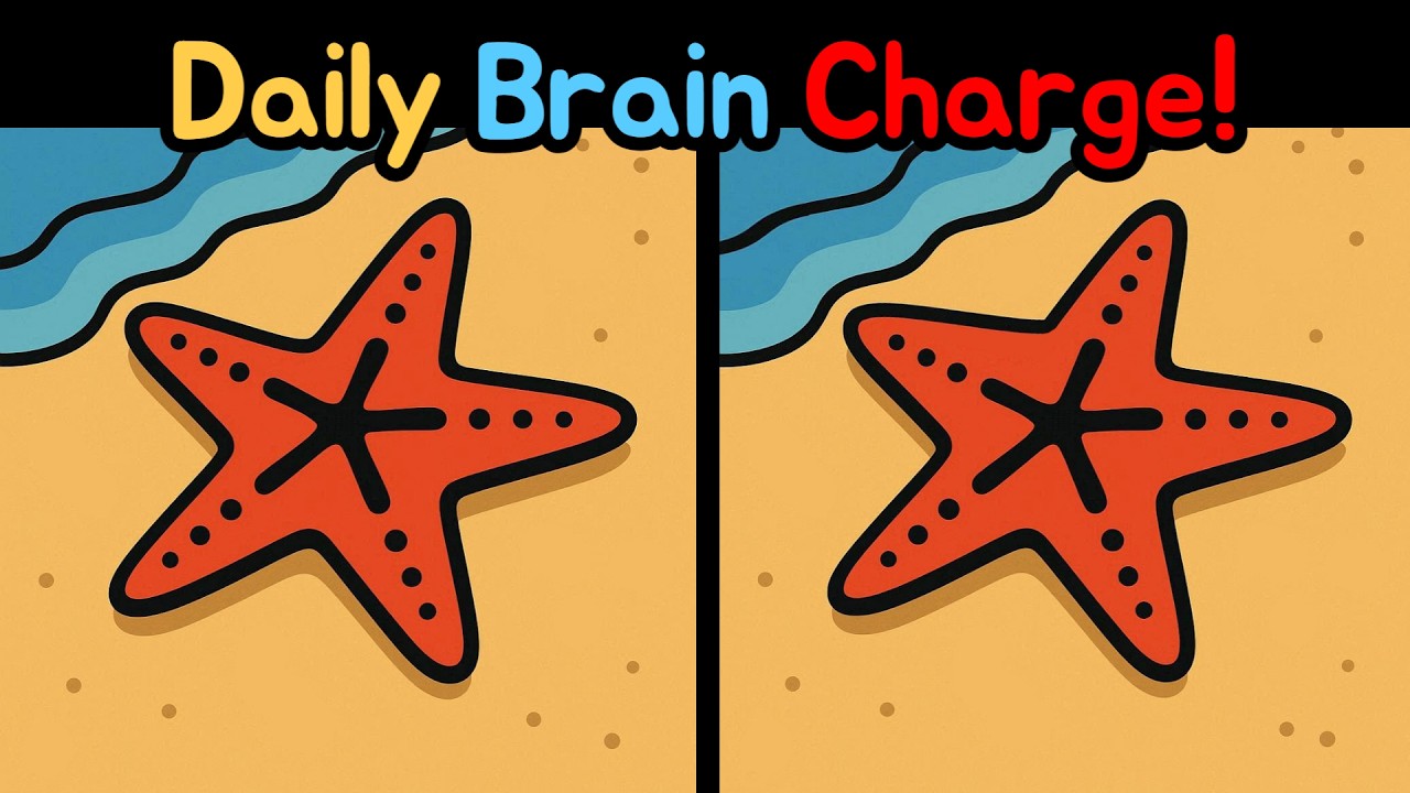 Spot The Difference: Daily Brain Charge! Wake Up Your Brain! [ Find The Difference ]