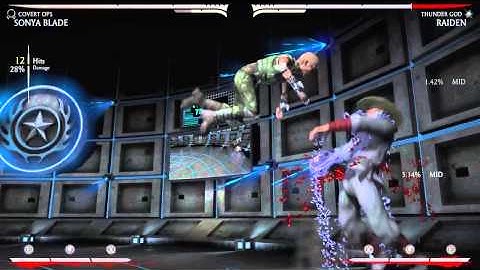 Sonya MKX Covert Ops 33% meterless corner combo