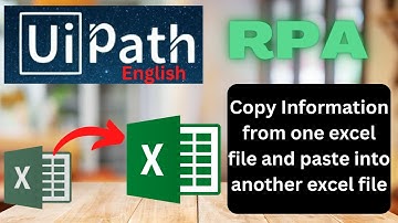 RPA UI path studio copy and paste excel information