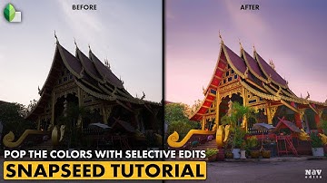 Pop the Colors with Selective Edits in Snapseed | Android | iPhone