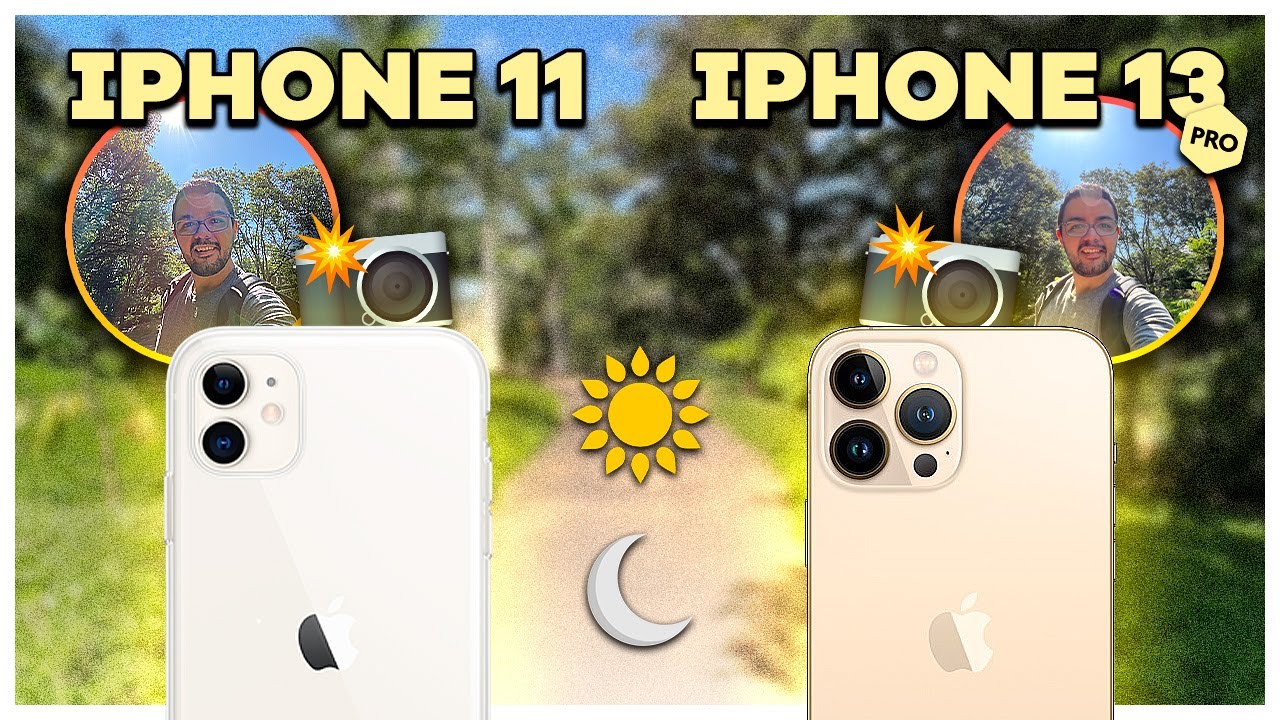 Iphone 11 vs Iphone 13 Pro: Será que tem Muita DIFERENÇA nas Câmeras? (Fotos e Vídeos)