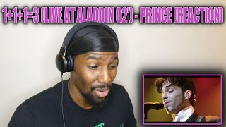 STELLAR PERFORMANCE!! | 1+1+1=3 (Live At Aladdin Las Vegas 02') - Prince (Reaction)