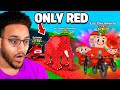 I Stole Every RED Brainrot in 24 Hours!