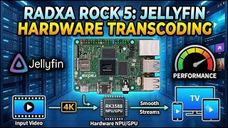 Jellyfin Hardware Transcoding on the Radxa Rock 5 (RK3588) — DietPi Setup Guide