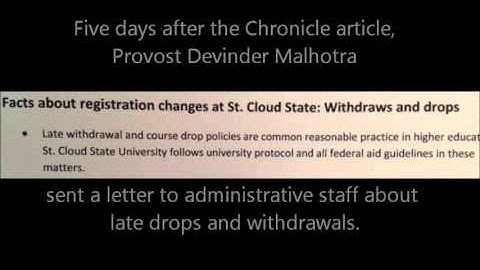 SCSU Transcript Fraud Exposed