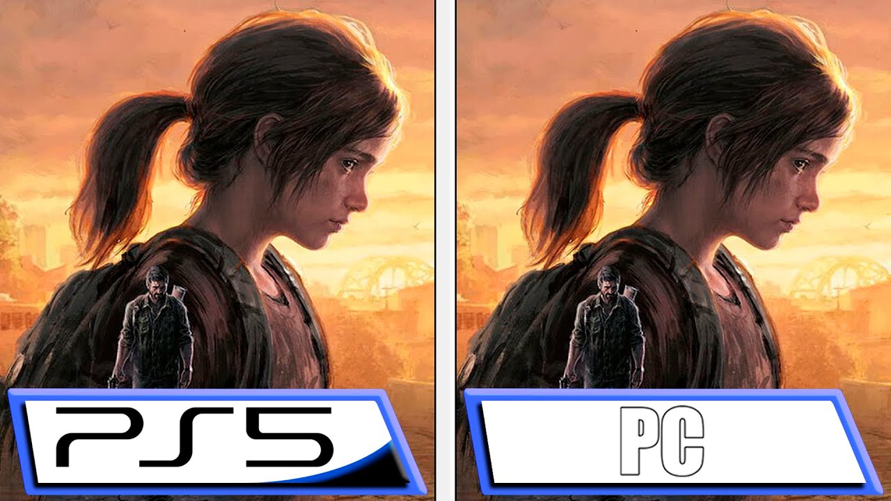 The Last of Us Part 1 PC vs PS5 - Direct Comparison! Attention to Detail &  Graphics! 4K 