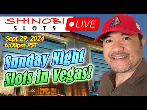 🛑 Sunday Night Slots LIVE from Las Vegas at Aliante Casino! #ShinobiSlots #LiveFeed #VerticalLive