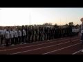 San Pasqual HS Choirs Perform the National Anthem at the SPHS vs RBHS Football Game