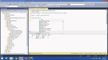 21.SQl Server Tutorials  (Inline Table Valued Functions)