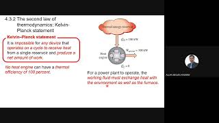 EMJ26402 Chap 4 Part 2: The 2nd Law of Thermodynamics (17/11/2023) by Alpha Modular Studio 67 views 6 months ago 53 minutes