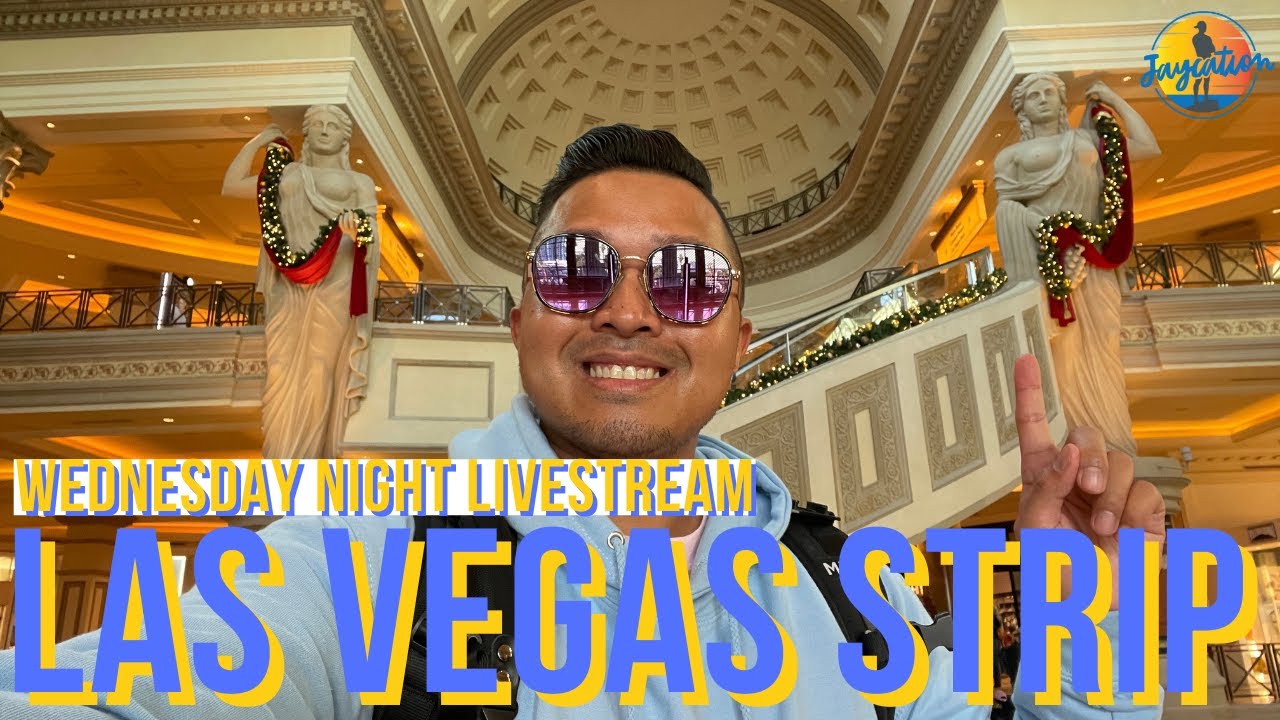LIVE IN LAS VEGAS Late Night Exploring On The Strip December 8 2021
