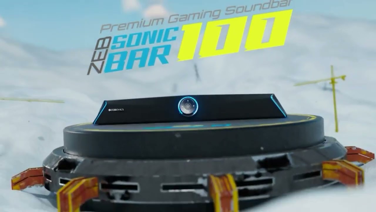 The premium gaming soundbar but....... l Zeb sonic bar 100
