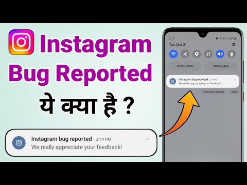 Instagram Bug Reported We Really Appreciate Your Feedback क्या है? | Instagram bug reported kya hai