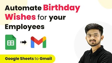 Automate Birthday Wishes for your Employees using Google Sheets & Gmail | HR Automation