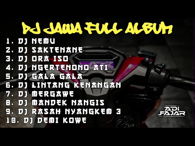 DJ PEPUJANING ATI KINARYO KEMBANGE WENGI || DJ JAWA FULL ALBUM - Adi Fajar class=