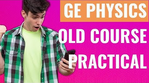 UG OLD COURSE PRACTICAL PHYSICS SKMU FULL SOLUTION With Free Pdf