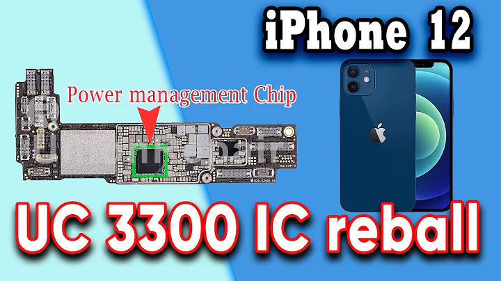 iPhone 12 power ic reboiling /  UC3300 IC reboiling / Noor telecom