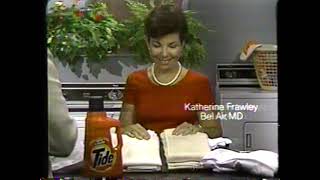 1985 Liquid Tide "Who says? you do America" TV Commercial