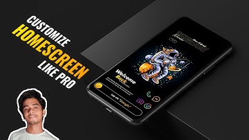 How to Customise HOMESCREEN Like PRO! [ Step by Step Guide ]