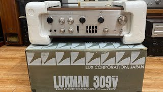 Amply Luxman L-309v full thùng xốp, máy đẹp lắm. Gọi e Trí 0903.747.111.