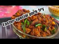 Easter special pork fry  kerala style pork fry  vasuj creation