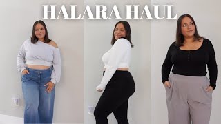 HALARA HAUL | Plus size active wear 1X, Jeans, Work pants + Athleisure wear | *Discount code*