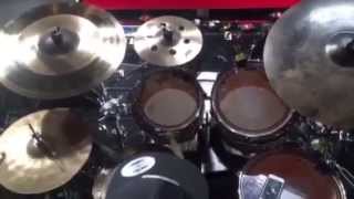 JOTAN AFANADOR LATIN GROOVE SABIAN HOOP CRASH CYMBALS