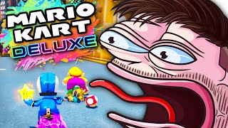 HE THREW THE SHELL BACK! - NEW Mario Kart DLC