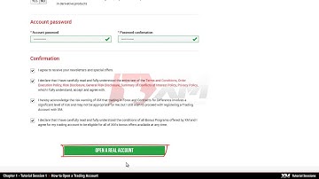 XM COM   MT4 Tutorials   How to Open a Trading Account