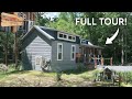 Tiny house that sleeps 6 on a blueberry farm  alabama tiny house tour