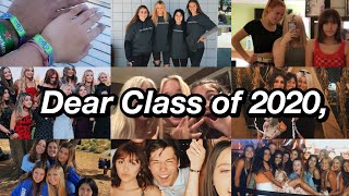 An Open Letter To The High School Cl Of 2020