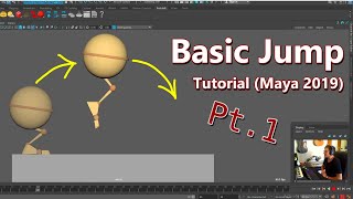 Basic Jump - 3D Animation Tutorial (Maya 2019) - PART 1