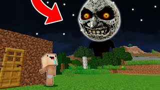 SCARY MOON... NO LA MIRES en MINECRAFT 😰 🌖 BEBÉ NOOB NO MIRES LA LUNA