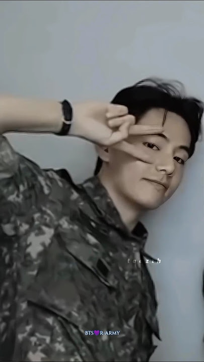 Taehyung's unforgettable iconic military era 🔥#bts#btsshorts#taehyung#btsv#btsrarmy#shorts
