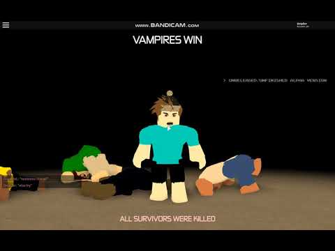 Roblox Showcase Vampire Hunters 2 Gui By Energized - vampire hunters 3 detective and vampire win