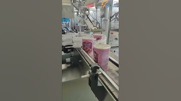 #Metal canister plastic #caps #capping machine #factory, #manufacturer tin can #capper #equipment