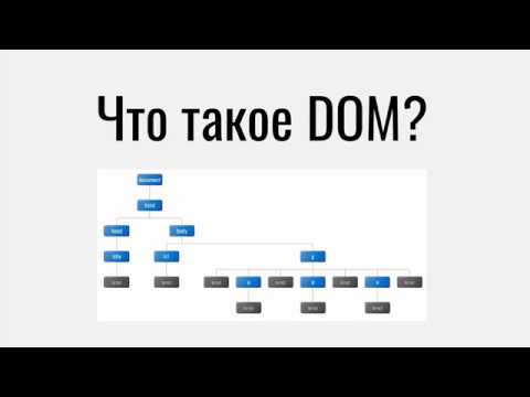 Видео: Что такое DOM?