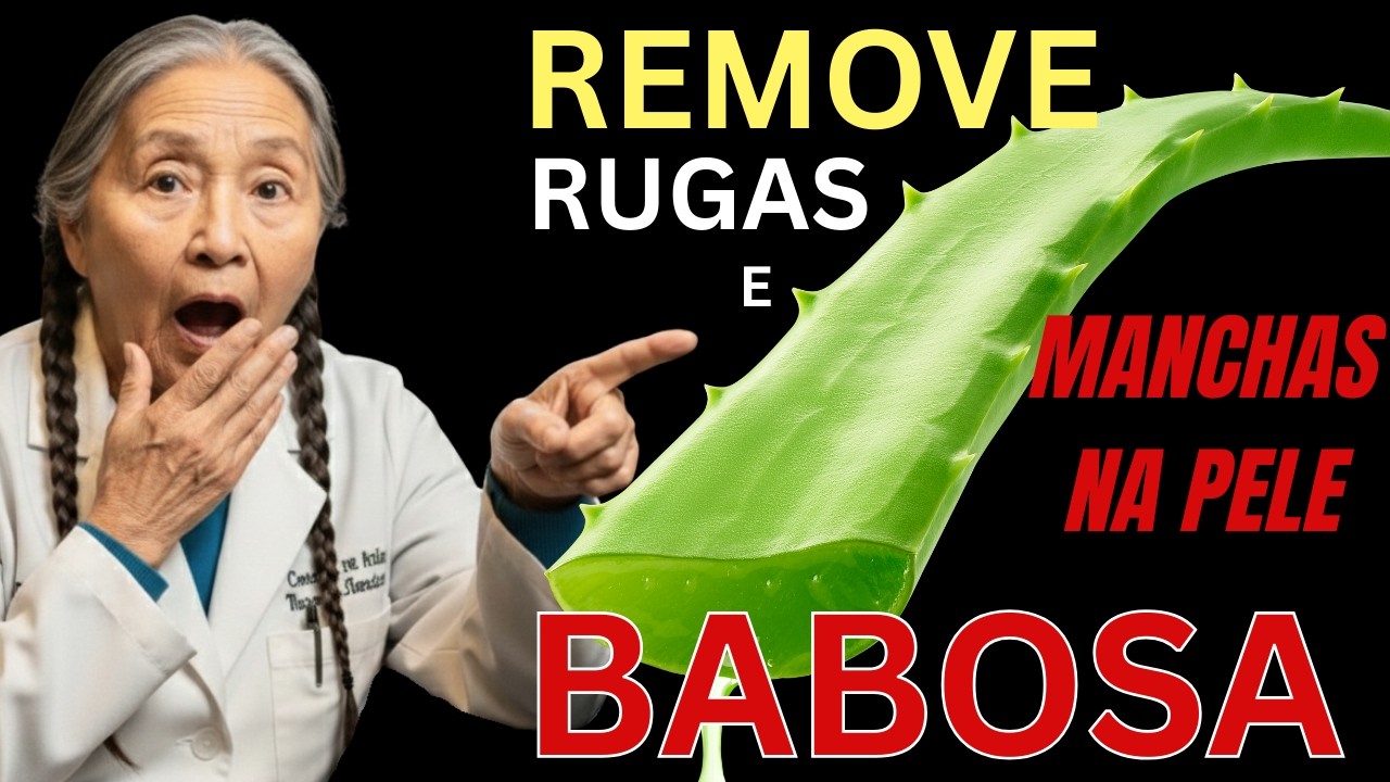 BABOSA PARA RUGAS E MANCHAS NA PELE - USE BABOSA ASSIM E ECONOMIZE UMA FORTUNA