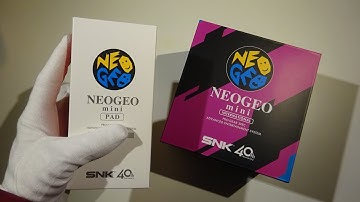 UnBoxingBoxes | SNK NEOGEO MINI Unboxing | NeoGeo International Version (ASMR)